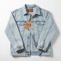 Men's Light Wash Relaxed Denim Jacket