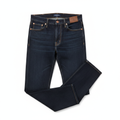 Men's Straight-Fit Dark Indigo Jeans