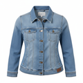Women's Classic Light Blue Denim Jacket