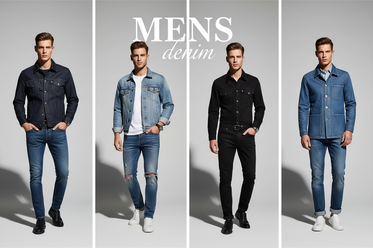 Men's Denim Banner